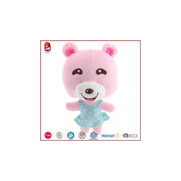 Pink And Blue Dressed Bear