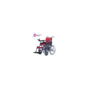 Outdoor Foldable Motorized Wheelchair Electric Powered 6 km/hour Max Speed