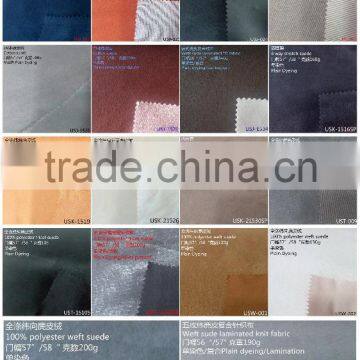 Flame Retardant High Density Eco Suede Fabric photo-5