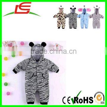 wholesale custom baby animal costumes with zebra plush