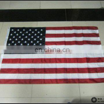 Embroidered American Flag , USA Flag Star Embroidery