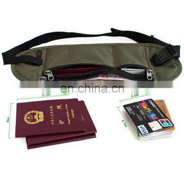 Universal Hidden Fold Polyester Travel Money Belt