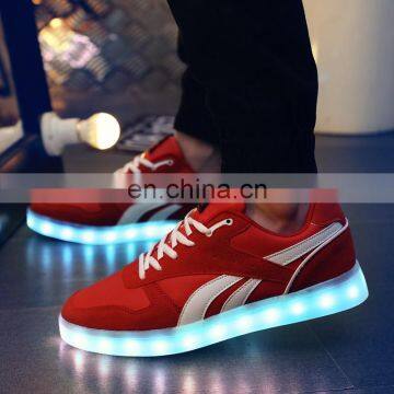 Wholesale Latest Fashion Night Club Shoes for Men Rechargeable Light Up LED Shoes Sneakers photo-4