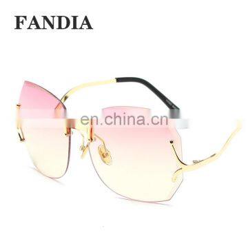 Mirror Pink UV400 Unique Flat Oculos De Sol Women sun glasses sunglasses