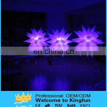 LED Color changed inflatable star for Decoration