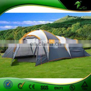 Hongyi Large Camping Tent Luxury Resort Tent Customized Color 4-5 Person Tent