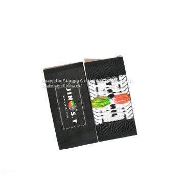 China Garment Accessories Best Quality Cotton Polyester Textiles Woven Label