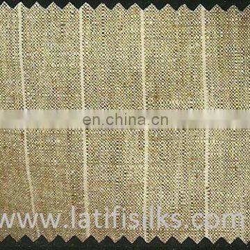 LINEN FABRIC DARK GEENISH CREAM