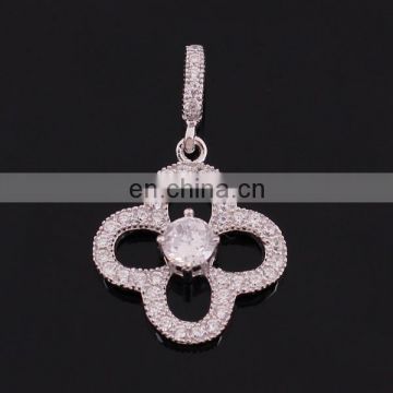 delicate silver diamond pendant necklace