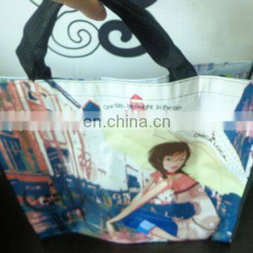 2014 Hot selling eco-friendly fashion design promotional cheap lamination pp nonwoven shopping bag