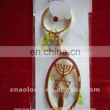 High Quality Chinese Mask Custom Made Souvenir Metal Key Chain/keychain/keyring photo-2