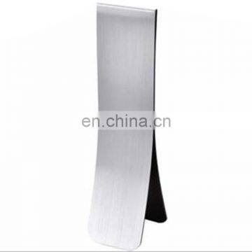 flexible silver custom size magnetic bookmarks for books