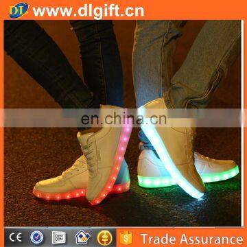 girls light flashing running rechargeable simulation led shoes