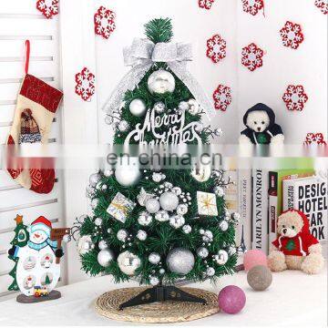 Cheap Small Decorated Table Top Christmas Tree for Shop Window Desktop Car Decoration XMAS Gift