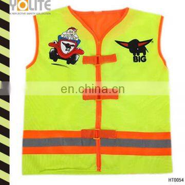 hot sales high visibility kids reflective safety vest