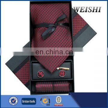 mens tie gift box with cufflink hanky