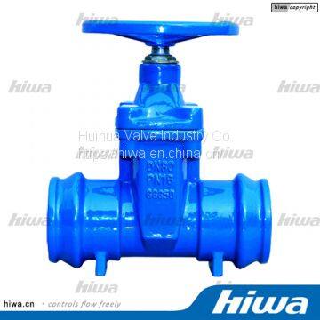 Socket Ends Non-rising Resilient Seated Gate Valve