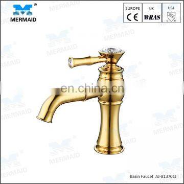 High-end New design High quality basin mixer tap bathroom faucet with diamond decorate bathroom vessel sink taps