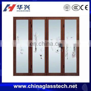 CCC certificate sound insulation aluminium profile accordion partition door