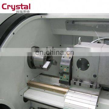 Gang Type Cnc Lathe Cutting Tools Machine Bar Feeder CK6132A