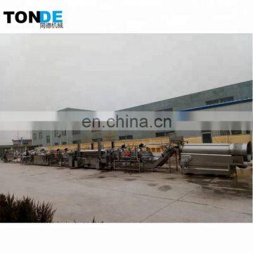 Automatic Fresh Potato Chips Machine French Fries Production Line