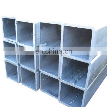 China carbon steel pipe manufacturer Hollow Section ASTM A500 Ms Carbon Steel galvanized Pipes / Square Tube