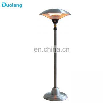 Carbon fiber heater element infrared electric patio heater for bedroom living room