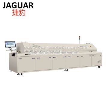 led production line smt lead reflow oven machine for pcb solder F8