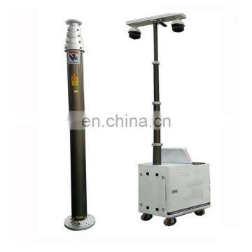 4.5m truck vehicle pneumatic telescoping surveillance mast