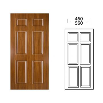 2019 new design HDF mould melamine door skin in low price