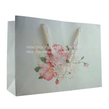 Offset printing white craft paper bag China