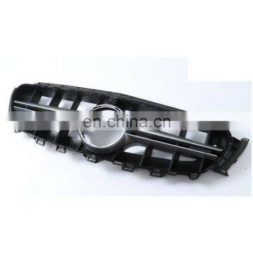 Серебряная решетка радиатора в стиле E63 AMG, подходящая для Mercedes Benz W213 E300 E400 2016 - 2018 годов photo-3