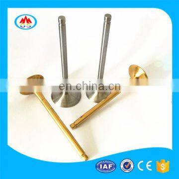 High quality intake and exhaust engine valves for Yanmarr TS70 TS80 TS105 TS130 TS155