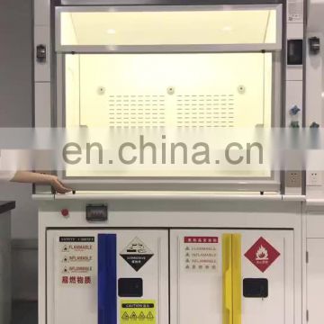 Laboratory furniture fume cupboard bench top fume cabinet steel fume hood