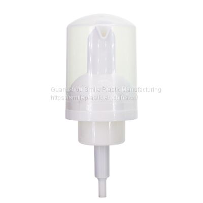 Guang zhou Factory wholesale high grade 43mm Face Cleaning Mousse Foaming Soap Dispenser with round cover