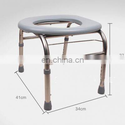 Factory Cheapest Foldable Portable Toilet Commode Shower Chair for Adult