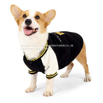 Winter And Autumn Animal Clothing for Small and Medium-sized Dogs Baseball Corgi Pet Clothes Sports Warm Cloth photo-4