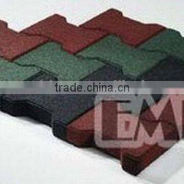 Dogbone rubber equine/pathway paver