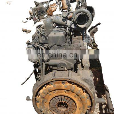 less mileage used diesel engine 6BT motor assy for heavy duty truck with turbo charged