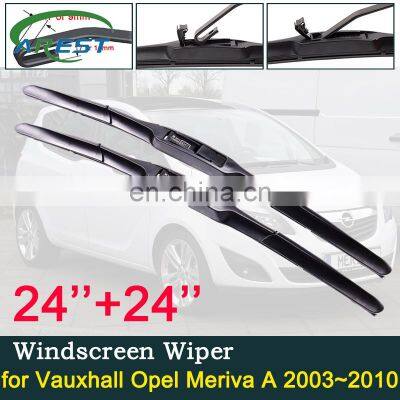 Car Wiper Blade for Vauxhall Opel Meriva A 2003~2010 Car Wiper Blades Front Windscreen Wipers Car Accessories 2004 2005 2006