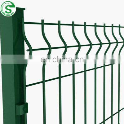 6ft tall Nylofor 3D fence panel v folds 3d wire mesh fence