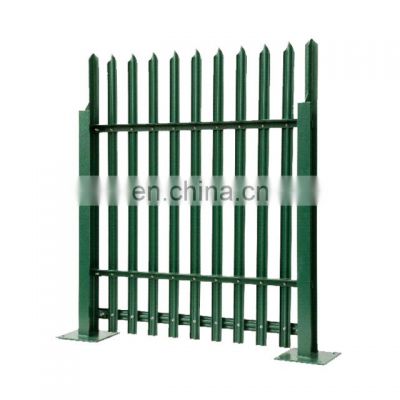 Hot Dipped Galvanized Triple Point Palisade Fence Fencing, Trellis & Gates Steel Metal Heat Treated Pressure Treated Wood Type