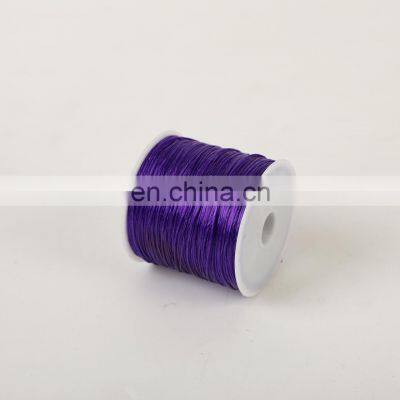 0.4mm Purple Fishing Line Supplier Polyester Thread Elastic Rosary photo-4