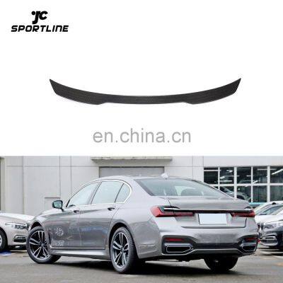 Facelift New 7 Series G11 Car Ducktail Spoiler Carbon Fiber for BMW G12 740i 750i M Sport Sedan 2016-2020