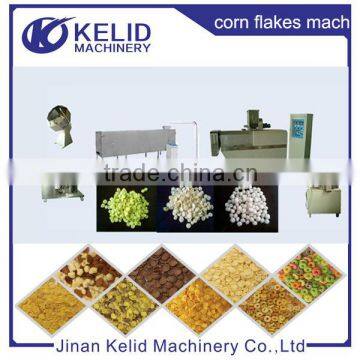 Popular Breakfast Cereal Extruded Corn Flakes Machinery