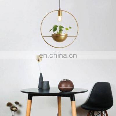 Modern Nordic Planter Lamp Indoor Room Decorative Hanging Lamp