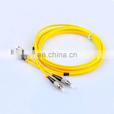 5meter dx fc-fc upc Duplex single mode G652D  2mm fiber optic patchcord/jumper/assembly ftth