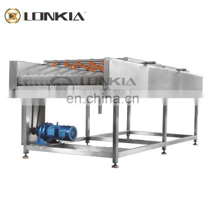 LONKIA Stainless steel brush roller type vegetable fruit washer machine apple melon washing machine