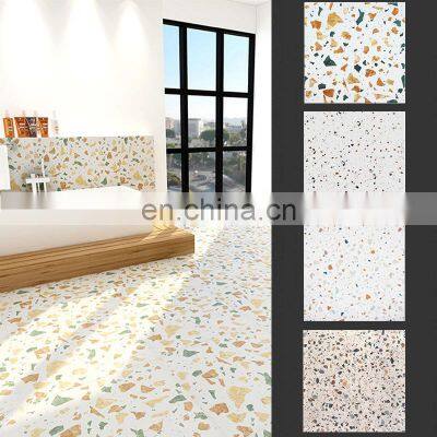 Special price color terrazzo tile 600X600 toilet non-slip floor tile living room floor tile project antique brick