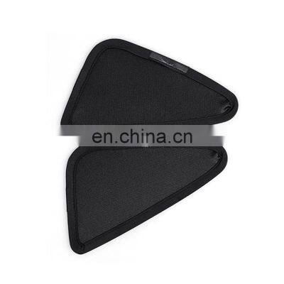 Uv Protection Shield Universal Rear Triangular Window Sunshade For Tesla Model 3